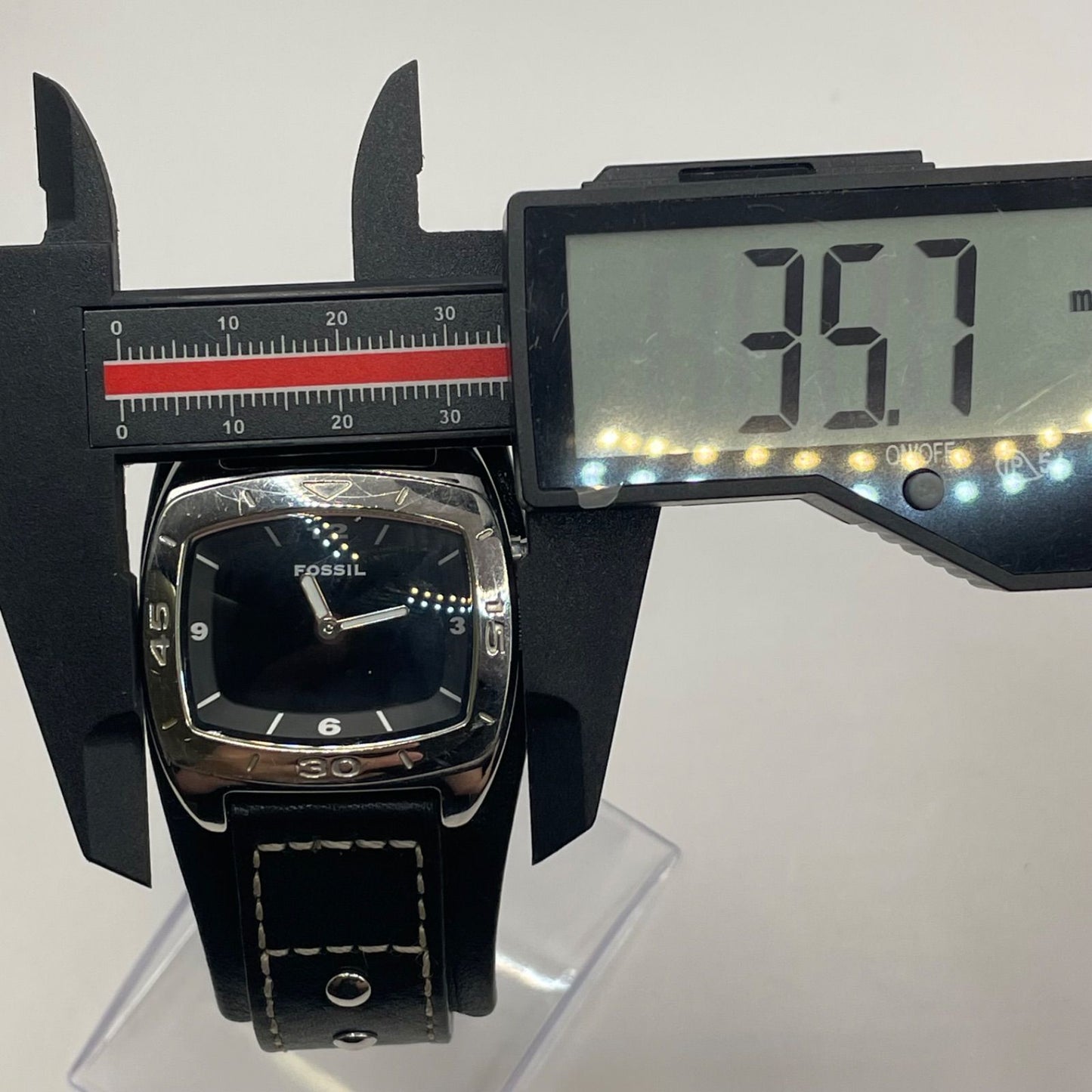 FOSSIL AM-3778 Digital Men's Watch — Japanese