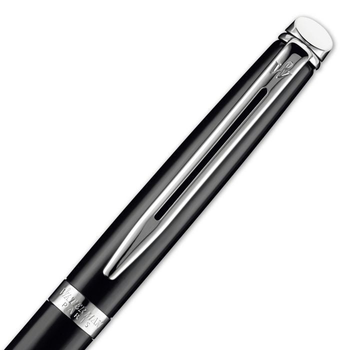 WATERMAN Metropolitan Onbre E Lumiere CT Ballpoint Pen with gold accents and black barrel