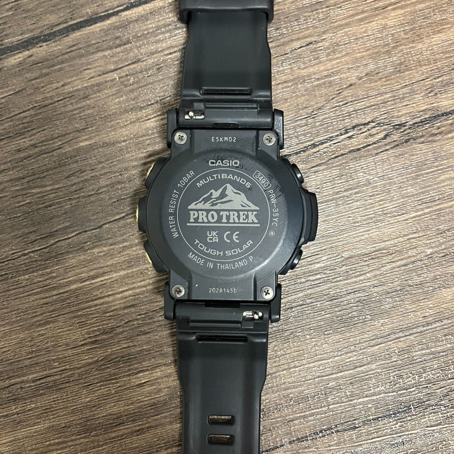 CASIO PRW-35YC-1JF Solar Men's Watch — Japanese