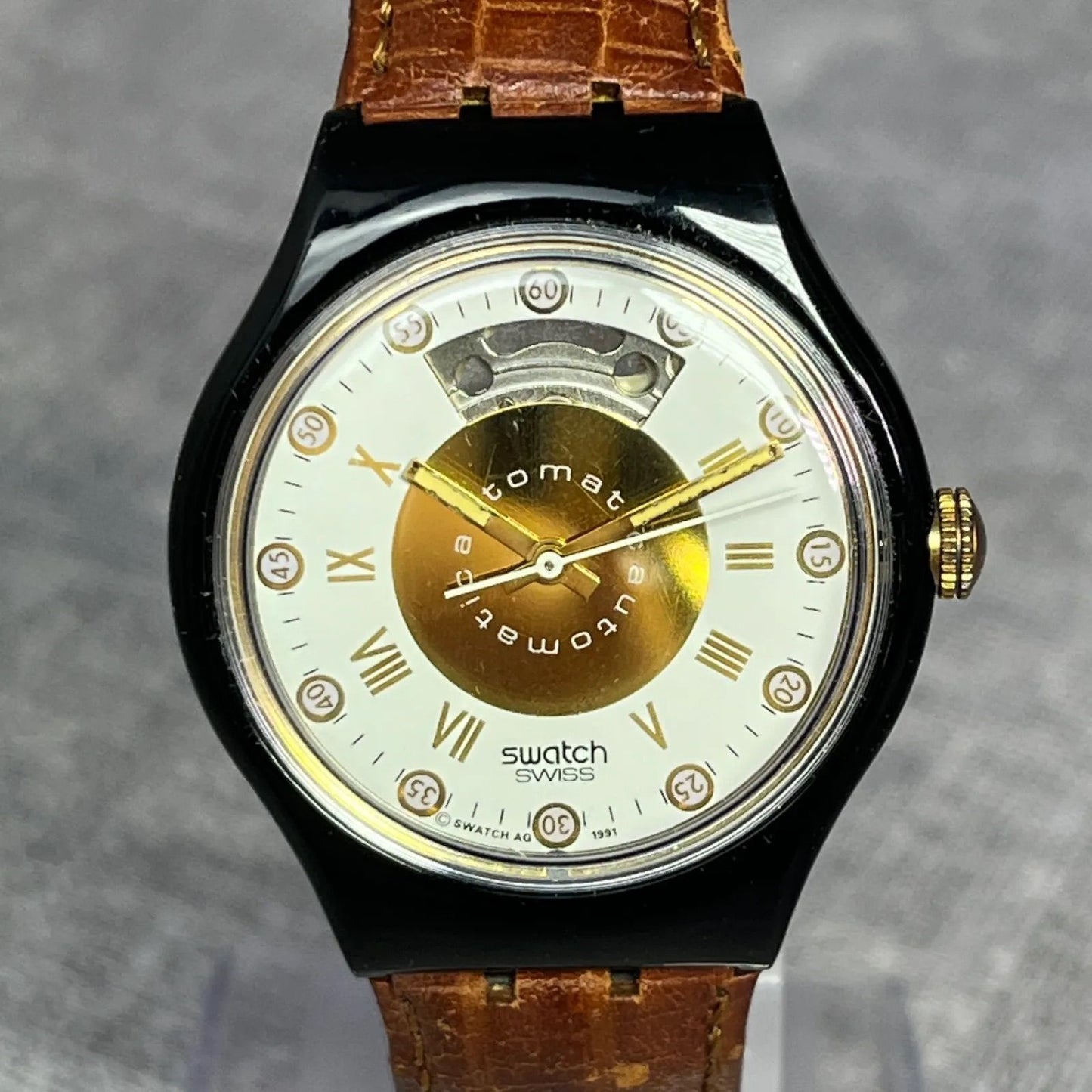swatch V157-0BX0 Automatic Men's — Japanese