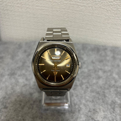 CITIZEN Crystal Seven Revival Edition Automatic Watch TRANS CONTINENTS with stainless steel band and black dial in box