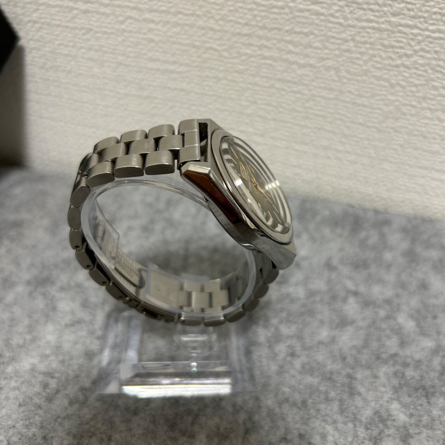 CITIZEN Crystal Seven Revival Edition Automatic Watch TRANS CONTINENTS with stainless steel band and black dial in box