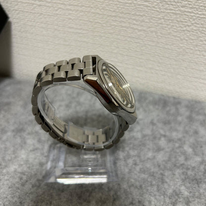 CITIZEN Crystal Seven Revival Edition Automatic Watch TRANS CONTINENTS with stainless steel band and black dial in box