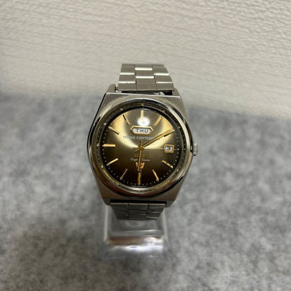 CITIZEN Crystal Seven Revival Edition Automatic Watch TRANS CONTINENTS with stainless steel band and black dial in box