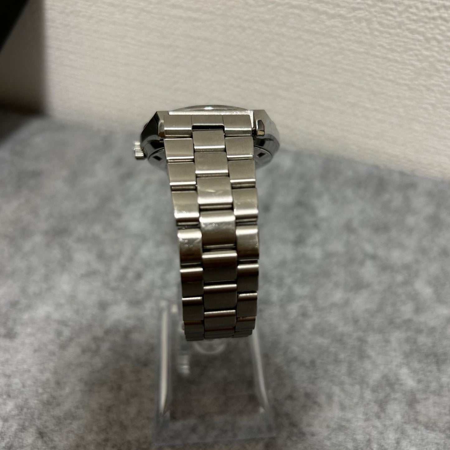 CITIZEN Crystal Seven Revival Edition Automatic Watch TRANS CONTINENTS with stainless steel band and black dial in box