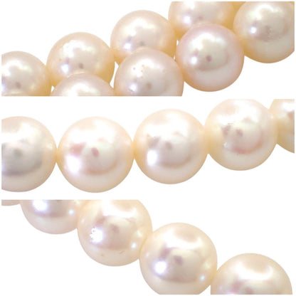 Tasaki pearl necklace featuring 8-8.5mm pearls on a 45cm chain