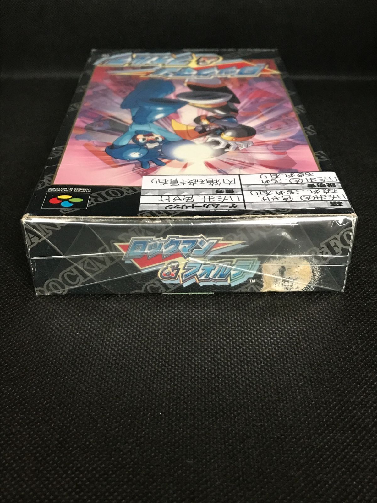 Used Rockman & Forte game cartridge for Super Famicom platform