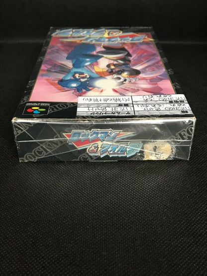 Used Rockman & Forte game cartridge for Super Famicom platform