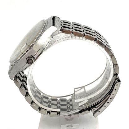 Used Citizen Dandy Seven 1732-1K automatic black watch with stainless steel band, main body only