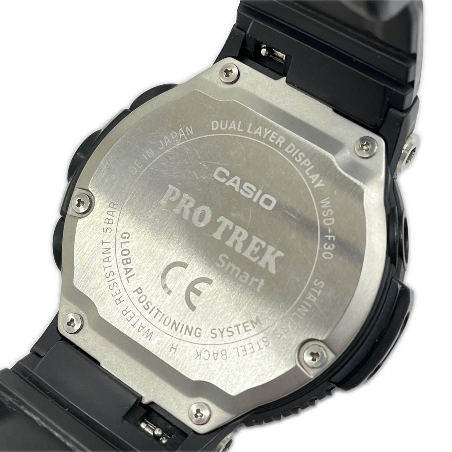 CASIO Pro Trek WSD-F30-BK Digital Men's Watch — Japanese