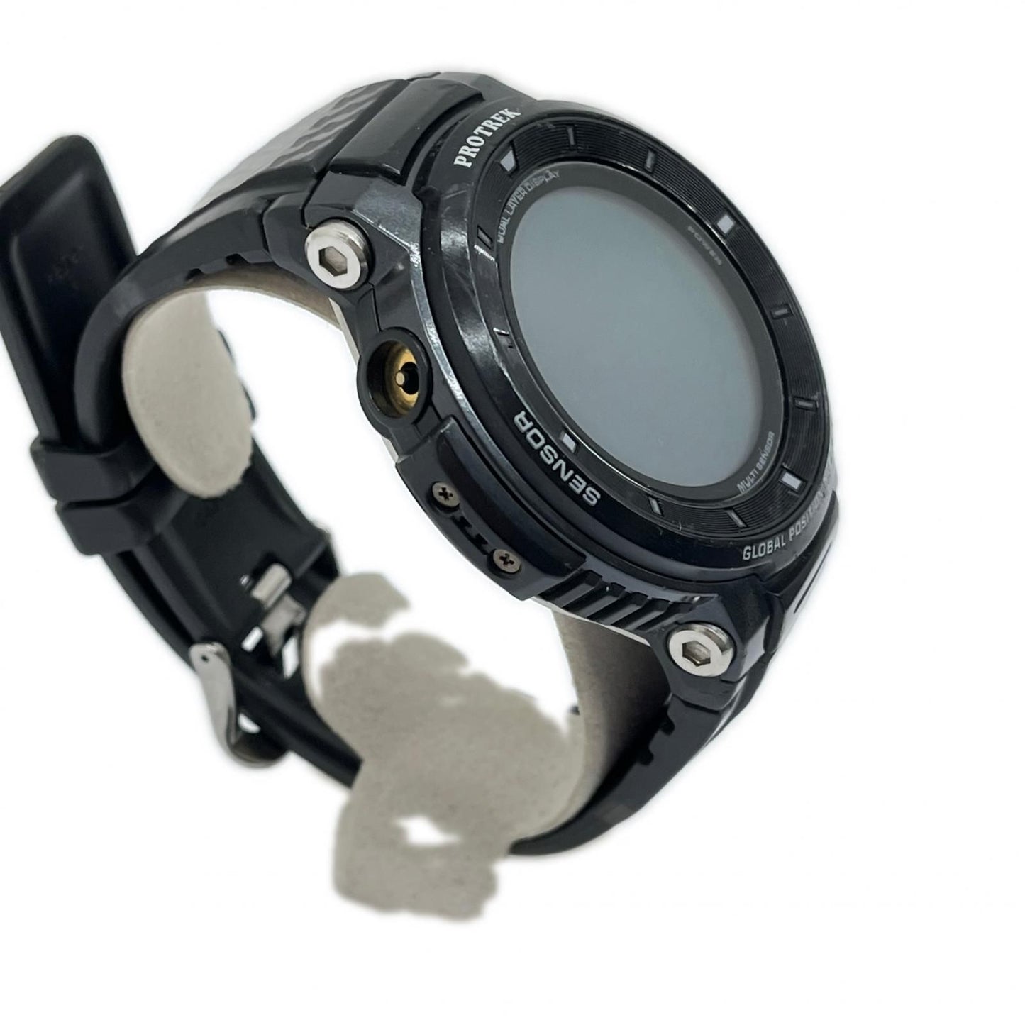 CASIO Pro Trek WSD-F30-BK Digital Men's Watch — Japanese