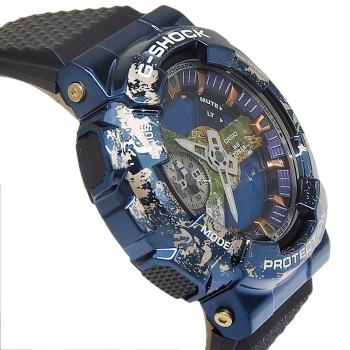 CASIO GM-110EARTH-1AJR Quartz Men's Watch — Japanese