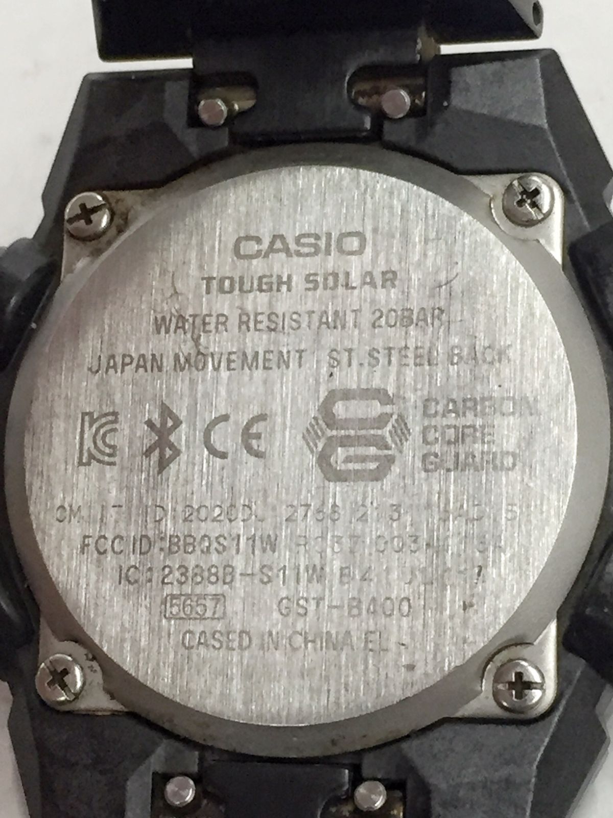 CASIO GST-B400 Solar Men's Watch — Japanese
