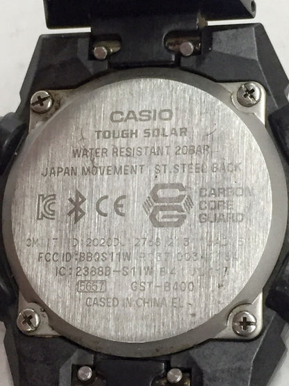 CASIO GST-B400 Solar Men's Watch — Japanese