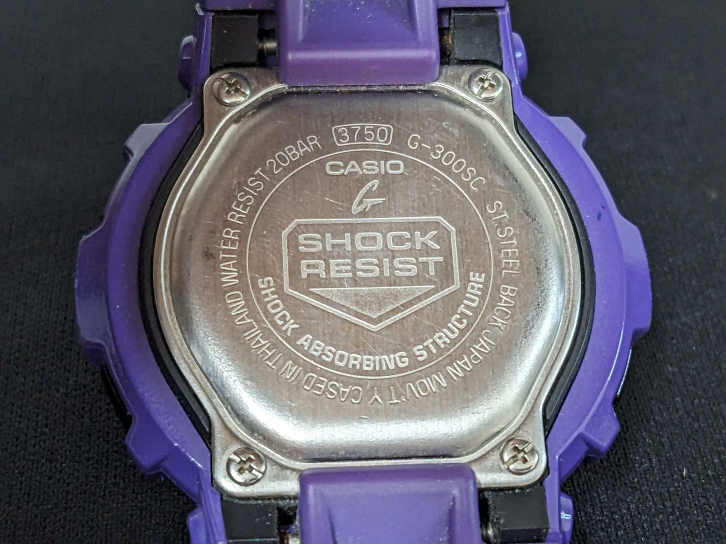 CASIO G-300SC Digital Men's Watch — Japanese