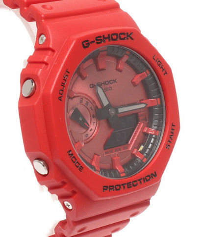 CASIO GA-2100RRB Quartz Men's Watch — Japanese