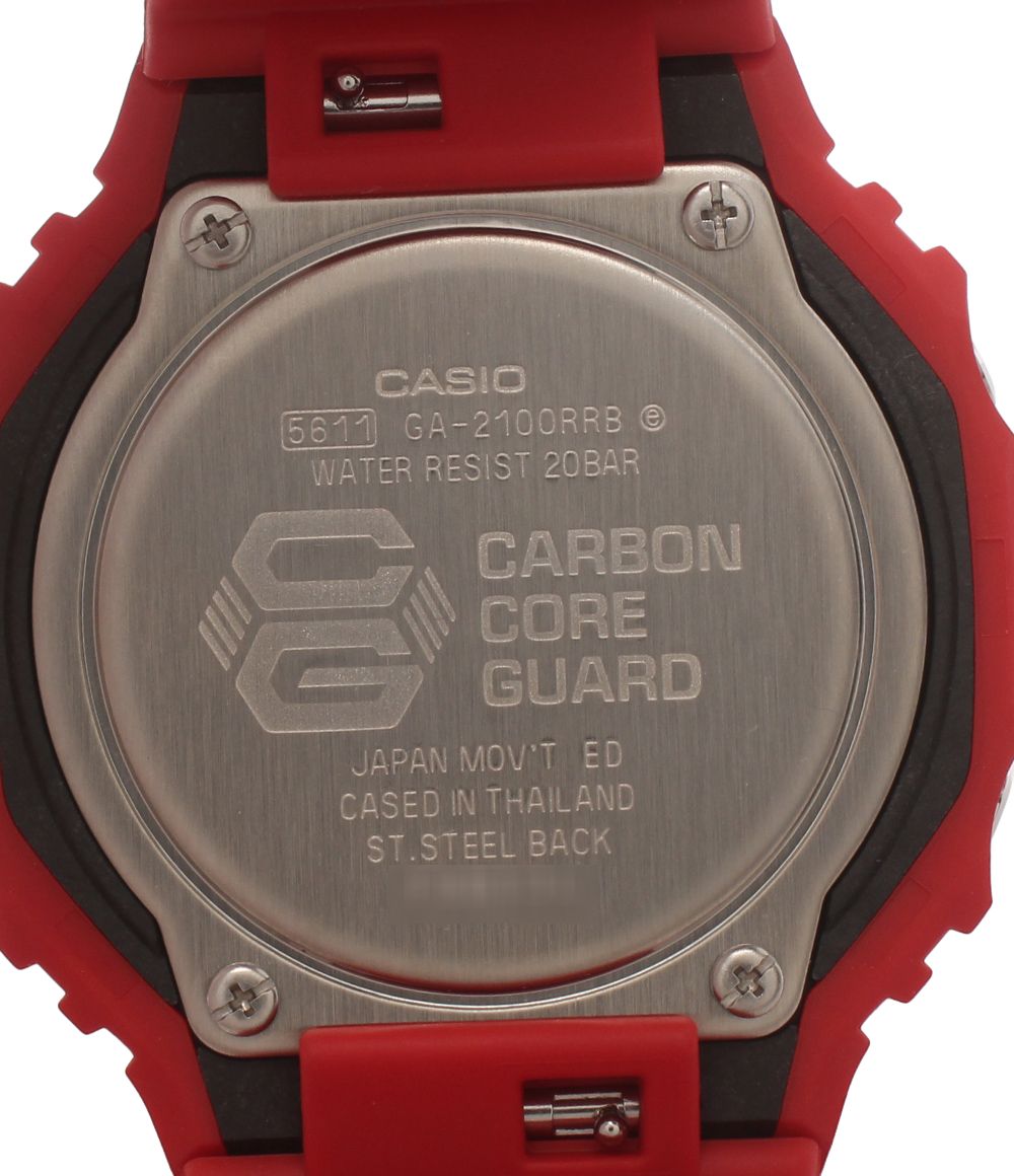 CASIO GA-2100RRB Quartz Men's Watch — Japanese