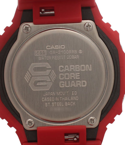CASIO GA-2100RRB Quartz Men's Watch — Japanese