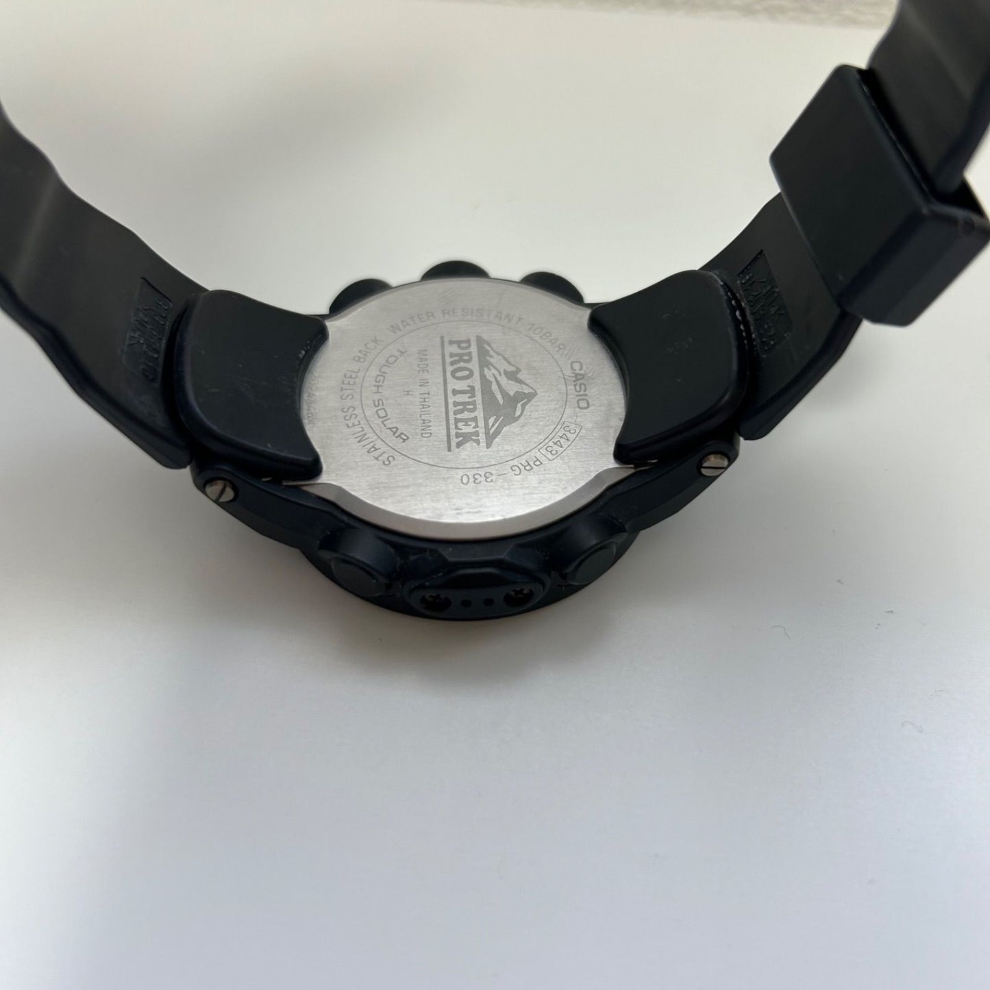 CASIO PRG-330 Solar Men's Watch — Japanese