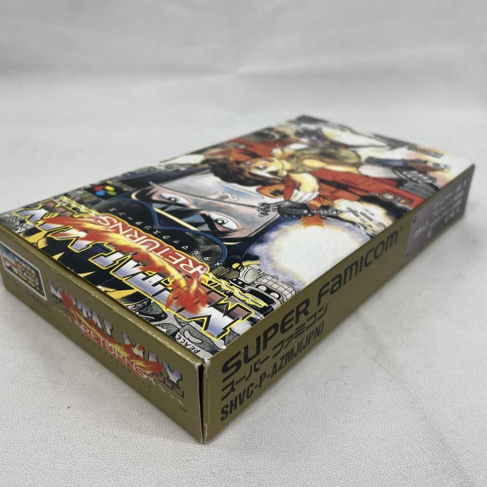 Metal Max Returns video game cartridge and manual shown with software included, no visible damage