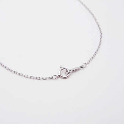 Mikimoto Akoya pearl diamond pendant necklace in white gold with 5.1mm pearls on 40cm chain with inner box