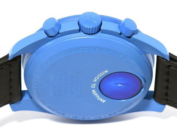 swatch MISSION TO NEPTUNE SO33N101-108 Quartz Men's — Japanese