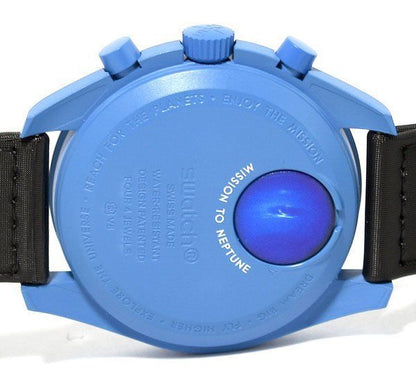 swatch MISSION TO NEPTUNE SO33N101-108 Quartz Men's — Japanese