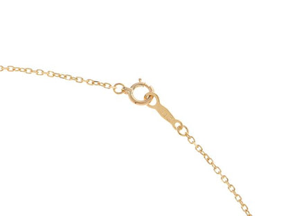 MIKIMOTO Bell Motif Necklace featuring a single pearl pendant on K18 gold chain