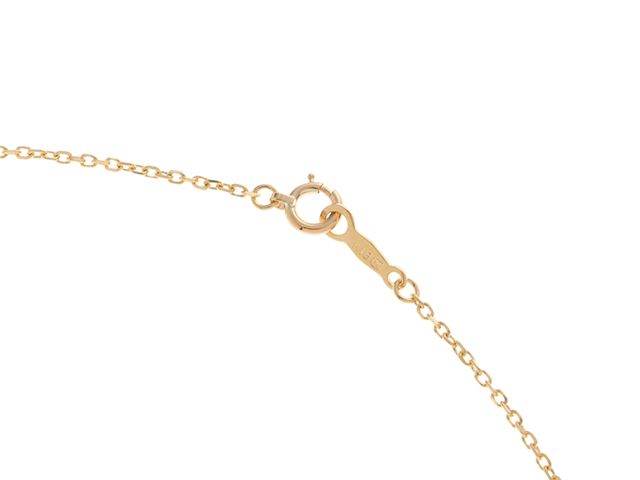 MIKIMOTO Bell Motif Necklace featuring a single pearl pendant on K18 gold chain