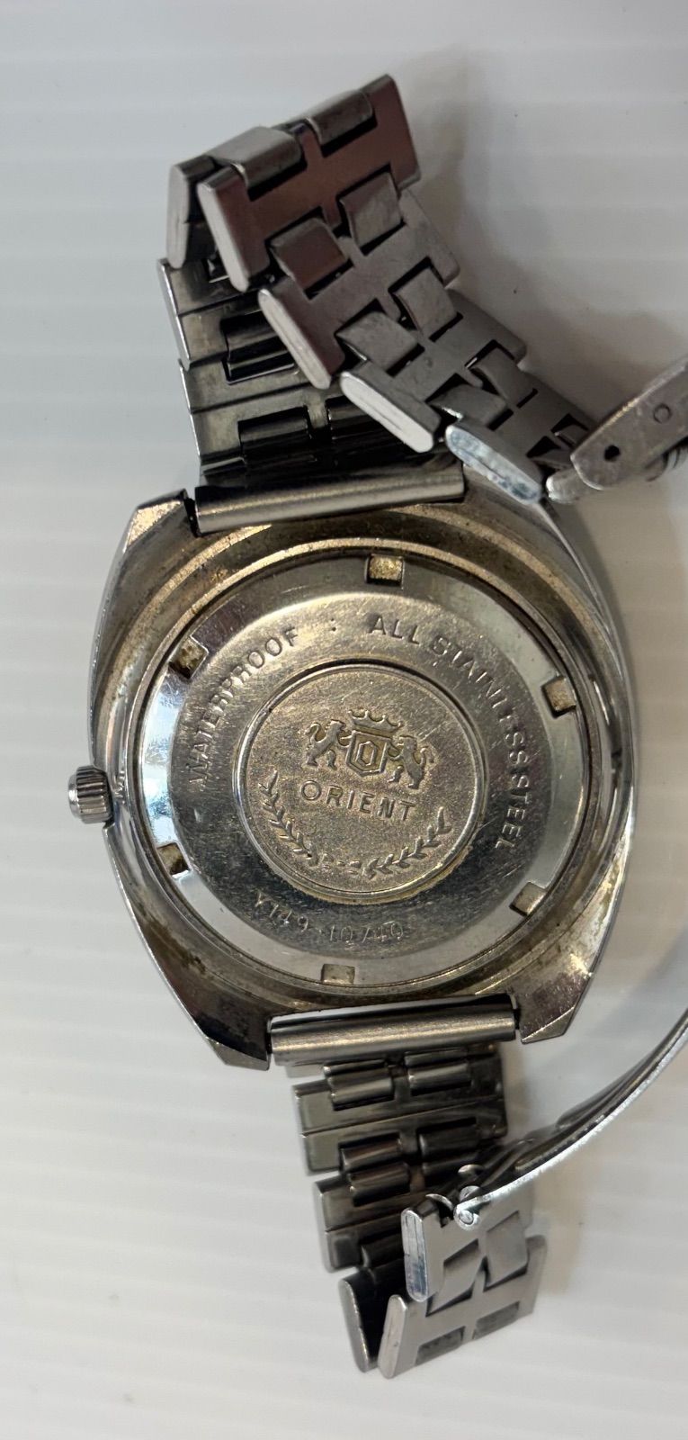 ORIENT Waterproof All Stainless Steel Automatic Men's Watch — Japanese