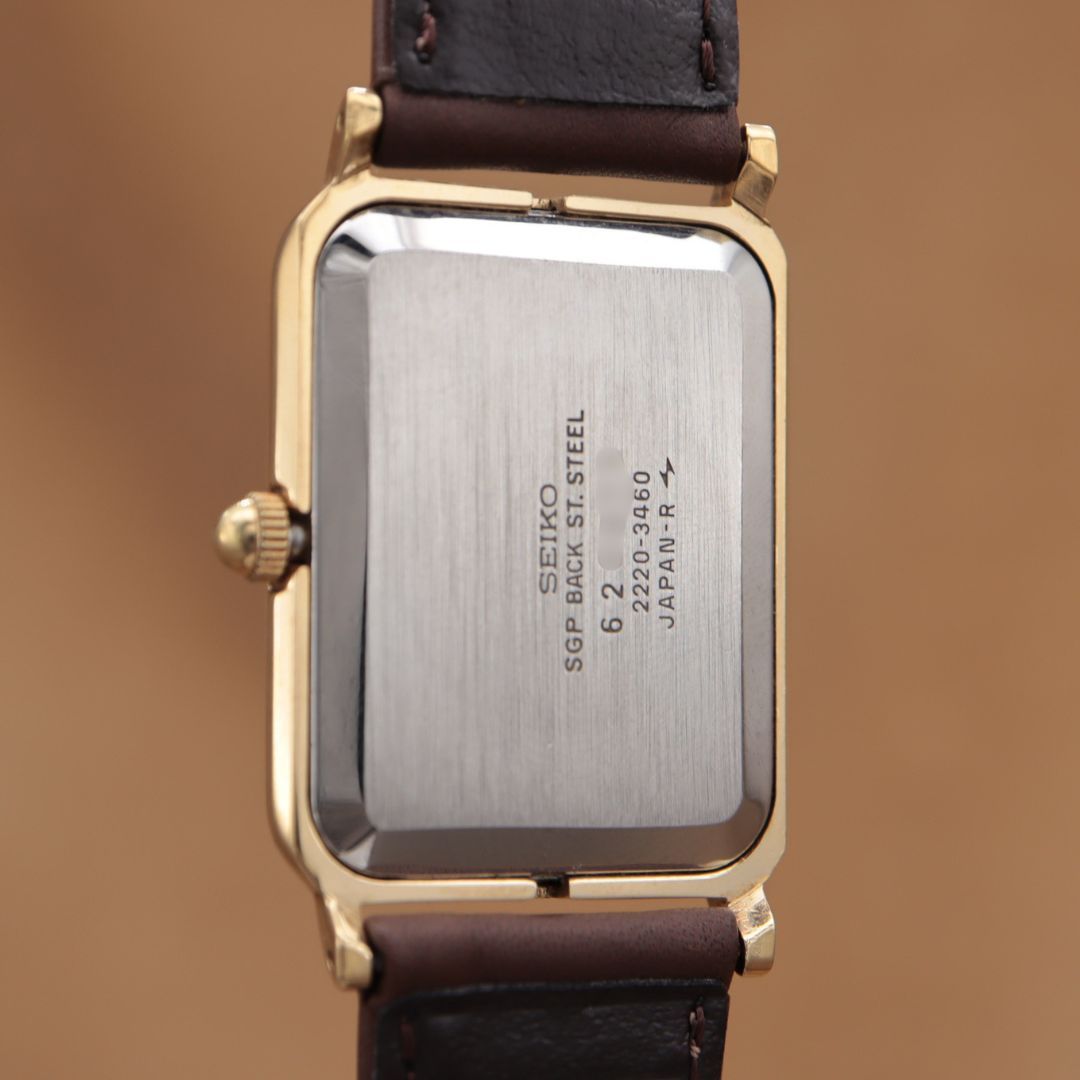 SEIKO 2220-3460 Manual Men's Watch — Japanese