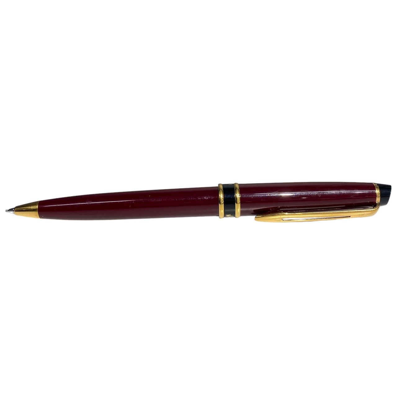Waterman ballpoint pen and mechanical pencil set with case, writing instruments without ink and lead
