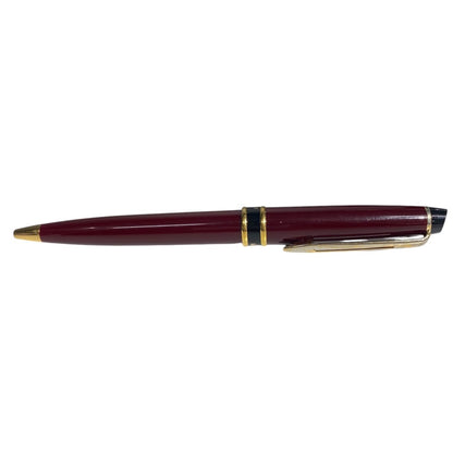 Waterman ballpoint pen and mechanical pencil set with case, writing instruments without ink and lead