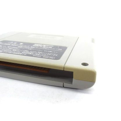 CLOCK TOWER Super Famicom game cartridge UR1042 with visible scuffs and discoloration