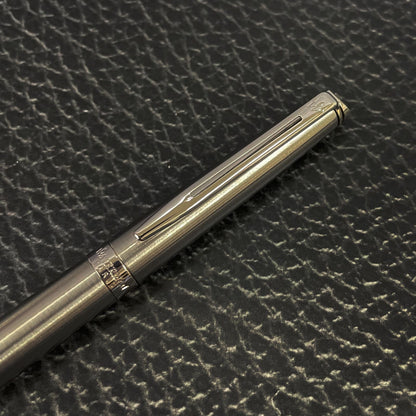 WATERMAN Metropolitan stainless steel CT mechanical pencil with 0.5mm lead and nickel palladium trim