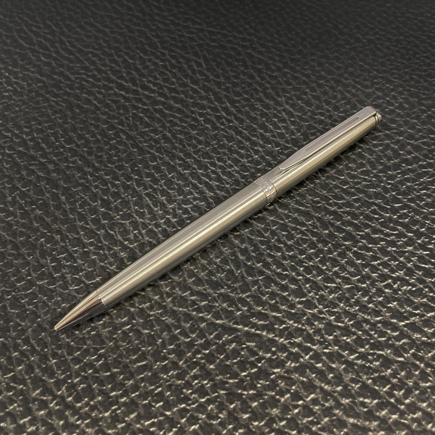 WATERMAN Metropolitan stainless steel CT mechanical pencil with 0.5mm lead and nickel palladium trim