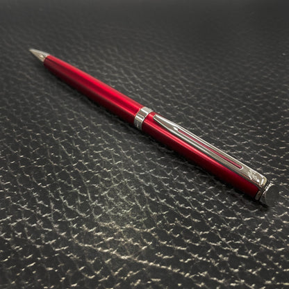 Waterman Metropolitan Comet Red CT mechanical pencil 0.5mm with stainless steel lacquer finish and nickel palladium trim