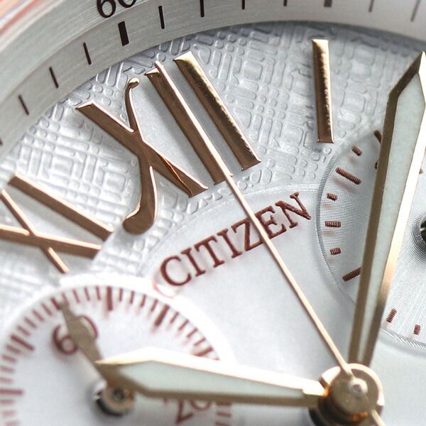 Citizen Ladies wristwatch FB1404-51A Cross Sea xC with silver dial and stainless steel band