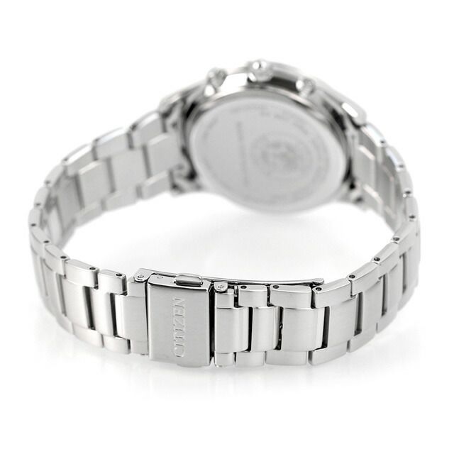 Citizen AS1060-54E men's watch with black dial and silver stainless steel band