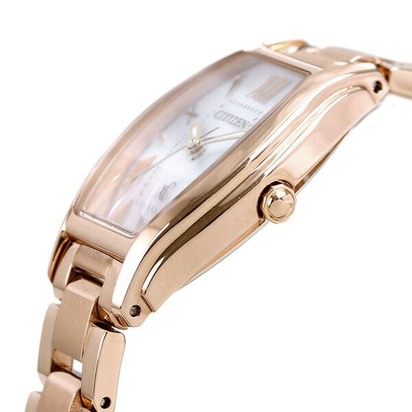 Citizen xC ladies stainless steel Eco-Drive watch model EW5543-54A with silver dial