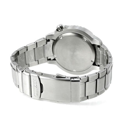 Citizen Promaster BN0167-50H men's watch with pearl gray dial and silver stainless steel band
