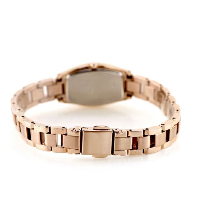 Citizen xC ladies wristwatch EW5546-56X with pink gold stainless steel band and beige dial