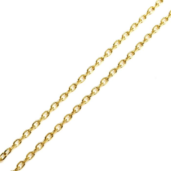 Mikimoto Star Necklace in K18 yellow and pink gold with diamond pendant on a 42cm chain