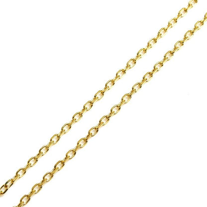 Mikimoto Star Necklace in K18 yellow and pink gold with diamond pendant on a 42cm chain