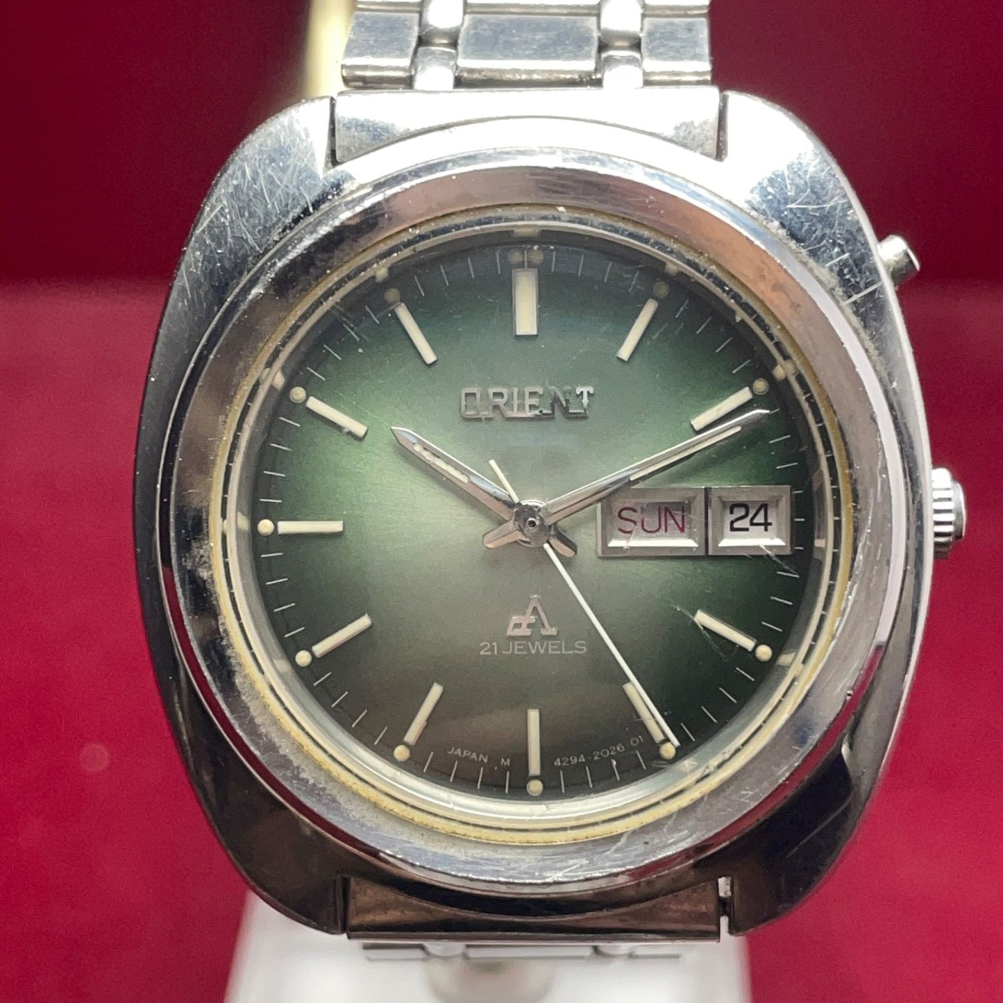 ORIENT Chrono Ace 21 Jewels Automatic Men's Watch — Japanese