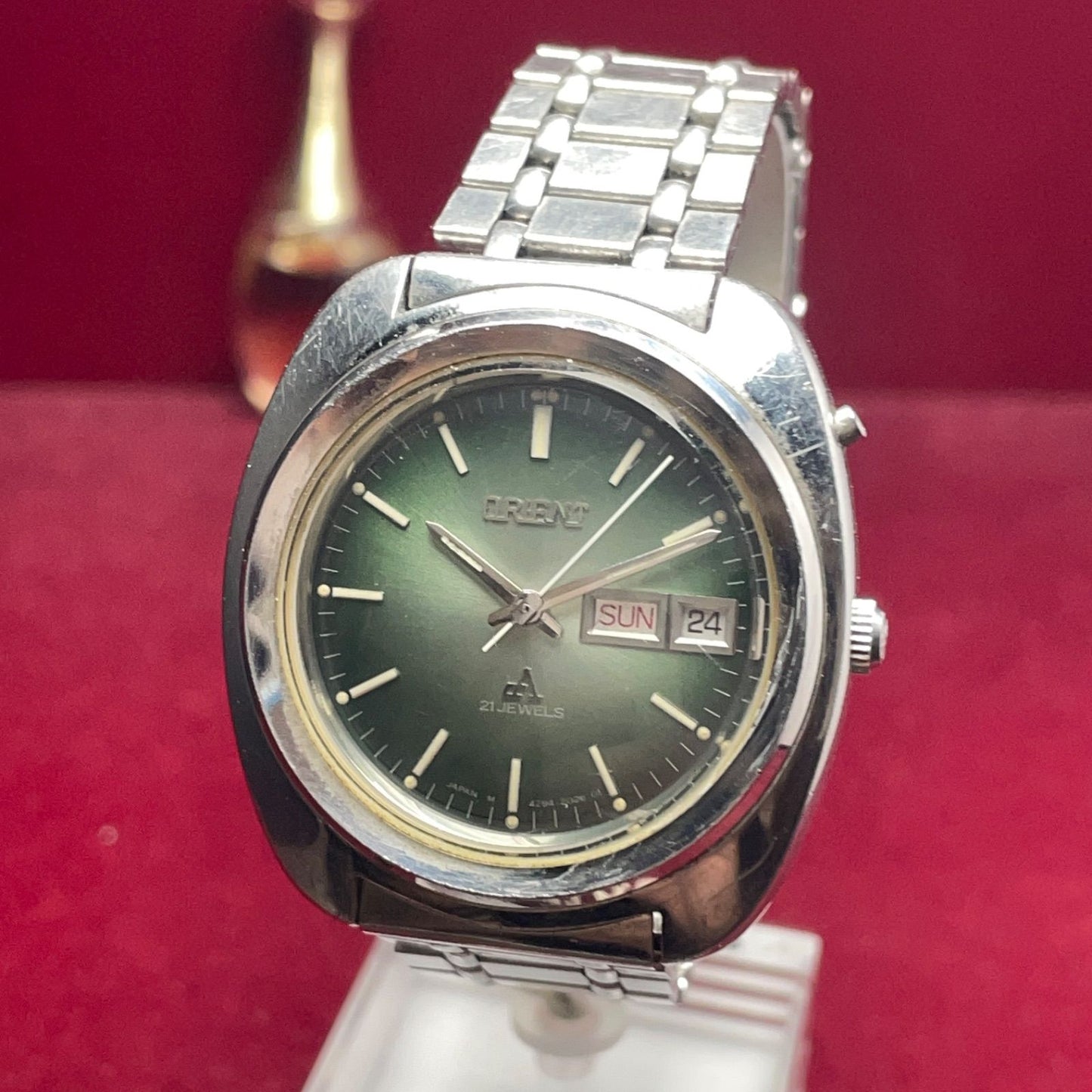 ORIENT Chrono Ace 21 Jewels Automatic Men's Watch — Japanese