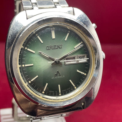 ORIENT Chrono Ace 21 Jewels Automatic Men's Watch — Japanese