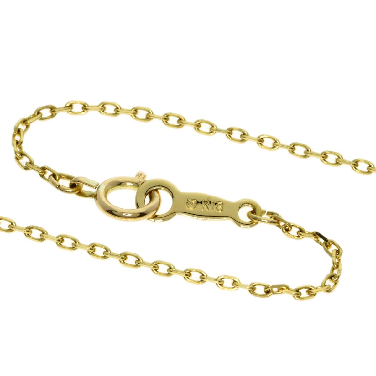 Mikimoto Diamond College Necklace for ladies in K18 yellow gold with a 40cm chain and delicate design