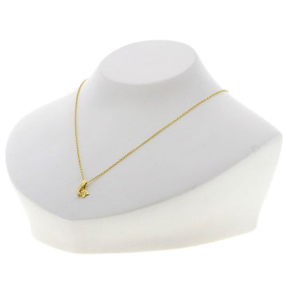 Mikimoto Diamond College Necklace for ladies in K18 yellow gold with a 40cm chain and delicate design