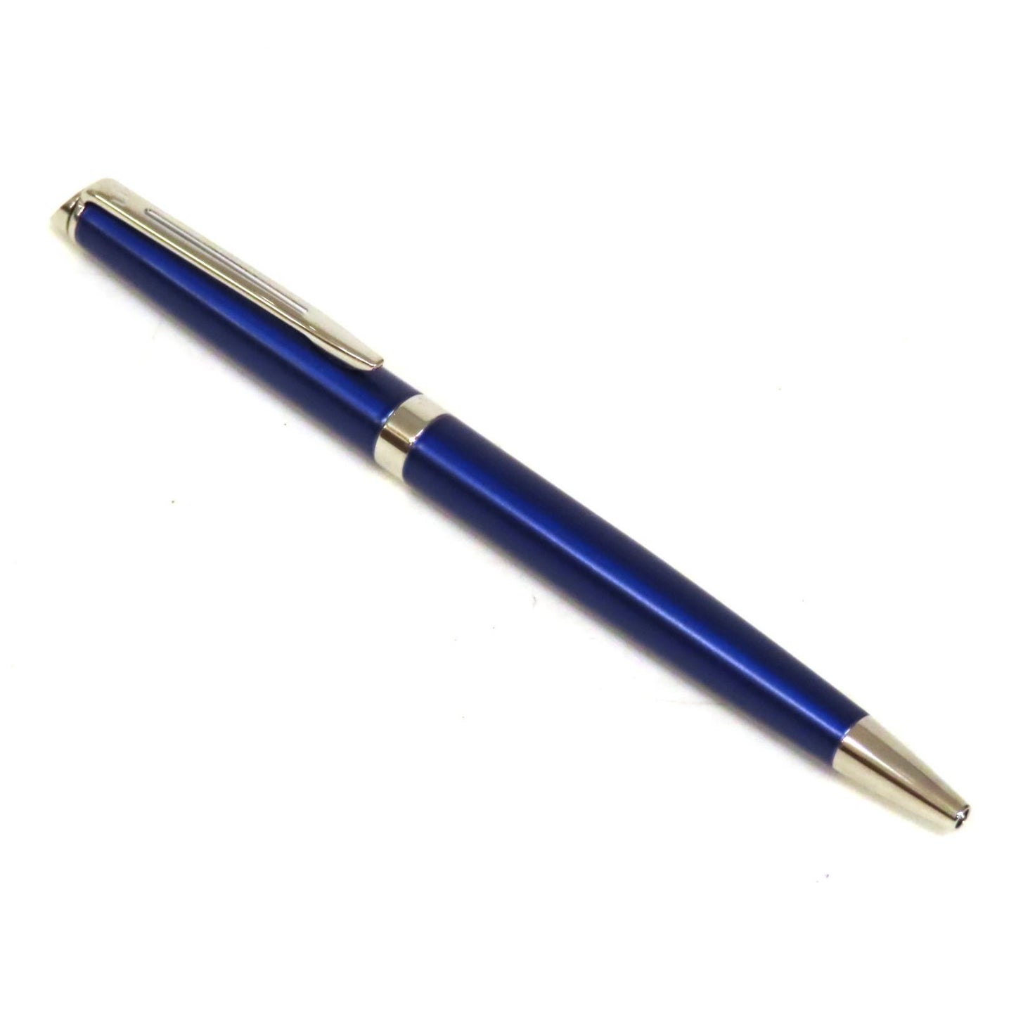 Waterman Metropolitan Essential Rotating Ballpoint Pen with sleek design and black finish, 13 cm in length